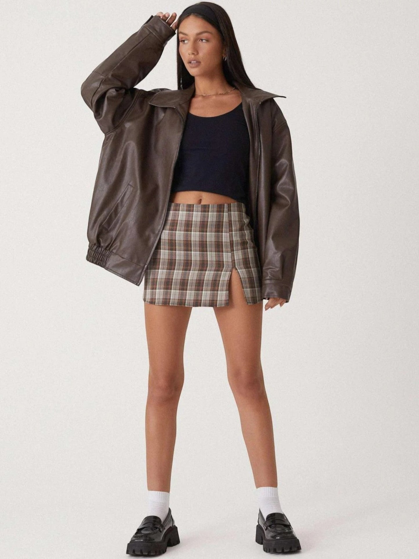 Stylish Women's Long Sleeve Bomber Jacket