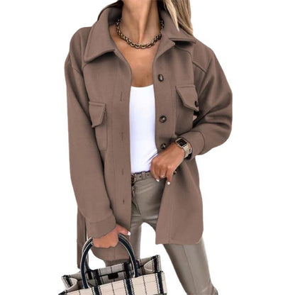 Women's Casual Jacket Modern Cotton