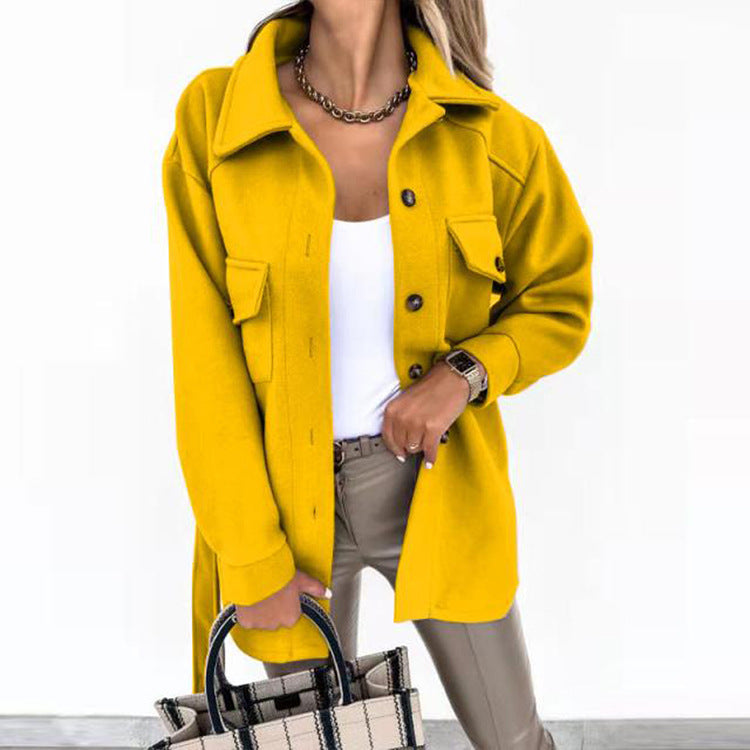 Women's Casual Jacket Modern Cotton