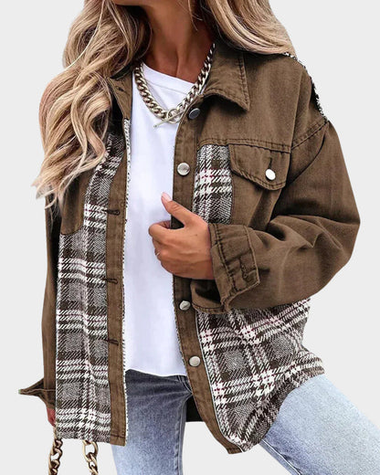 Women's Denim Jacket Stylish Elegant