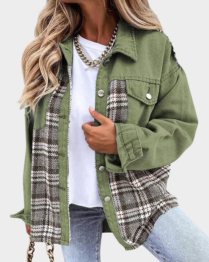 Women's Denim Jacket Stylish Elegant