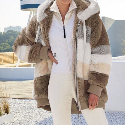 Women's Fleece Jacket Soft & Warm Full Zip