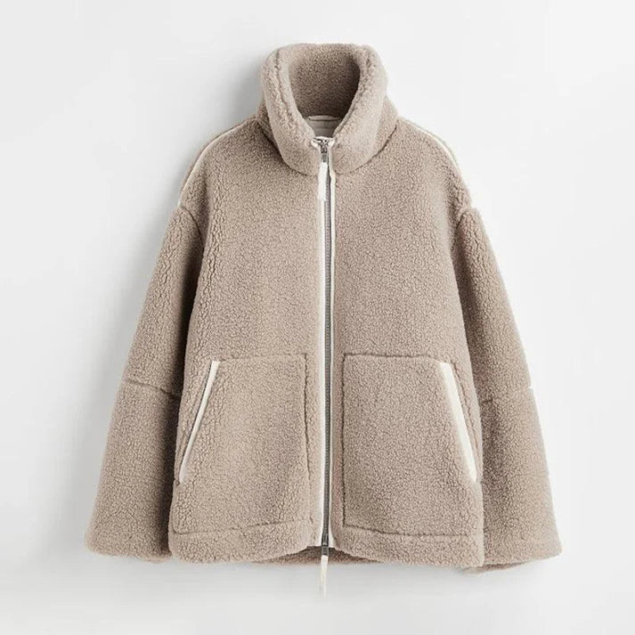 Damen Winterjacke Warm Fleece - IdealeKleiden