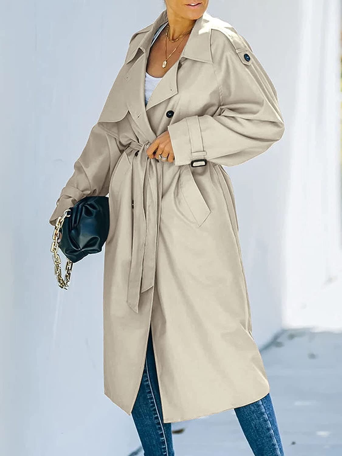 Elegant Trench Coat Classic Design