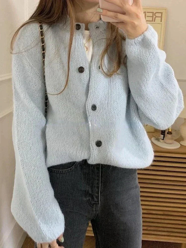 Women's Elegant Long Knitted Sweater