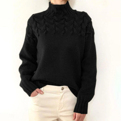 Women's Knitted Jumper Elegant Design