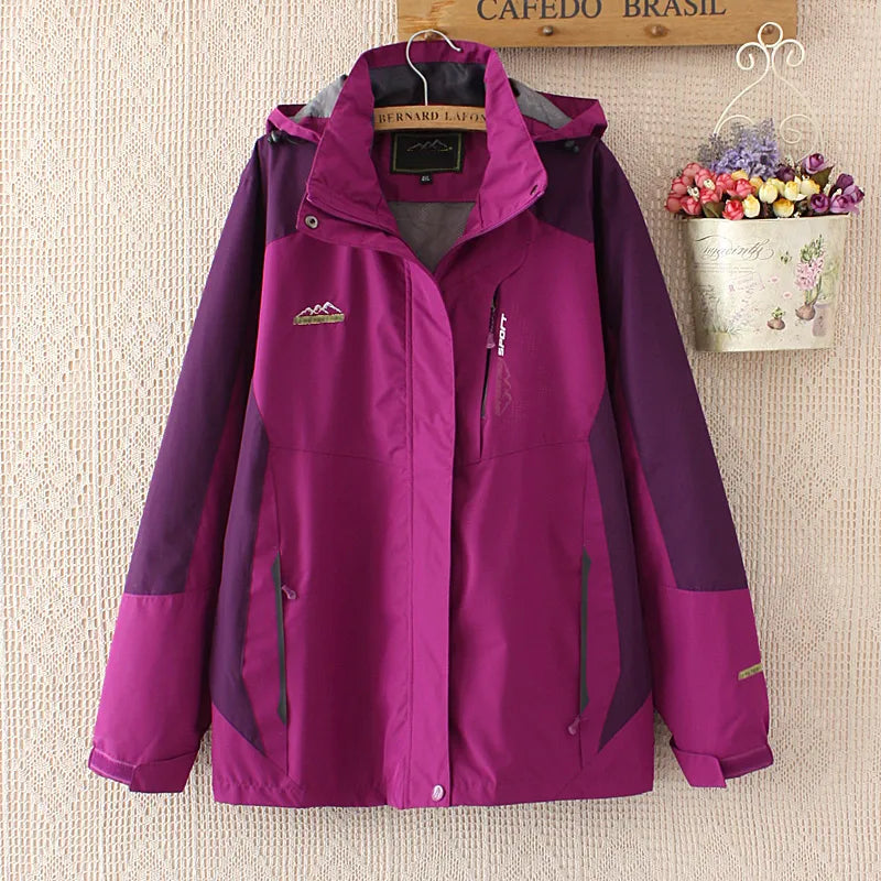 Women's Plus Size Winter Jacket Windproof Stylish