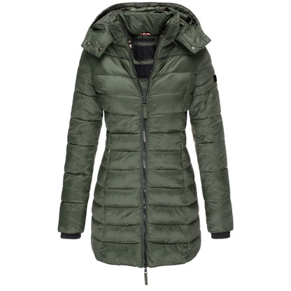 Women's Winter Parka Down Coat Hooded