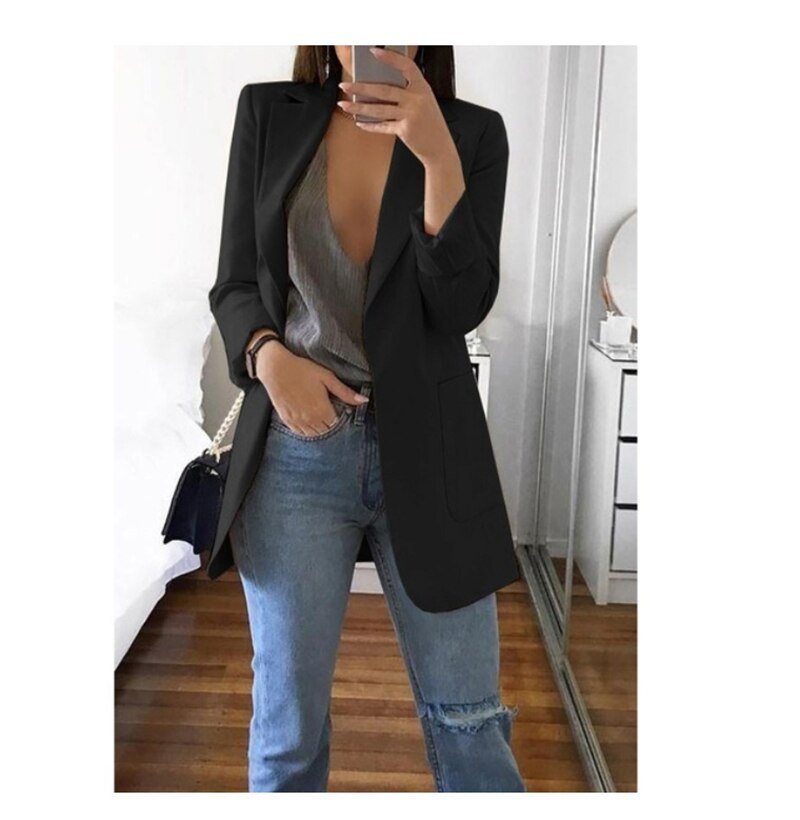 Damen Denimjacke Trendy & Komfortabel - IdealeKleiden