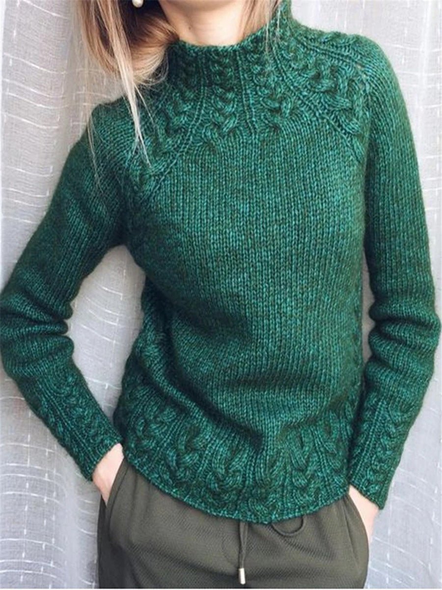 Women's Comfortable Loose-Fit Knitted Sweater