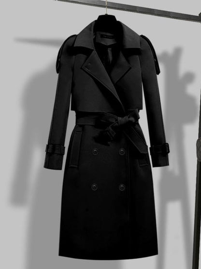 Women's Trench Coat Elegant Outdoor Jacket