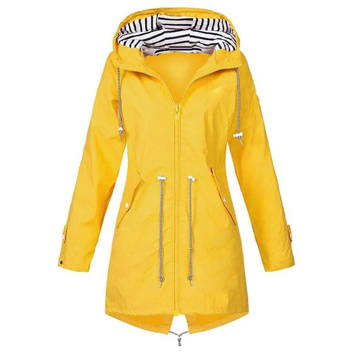 Waterproof Women's Hooded Outdoor Rain Jacket