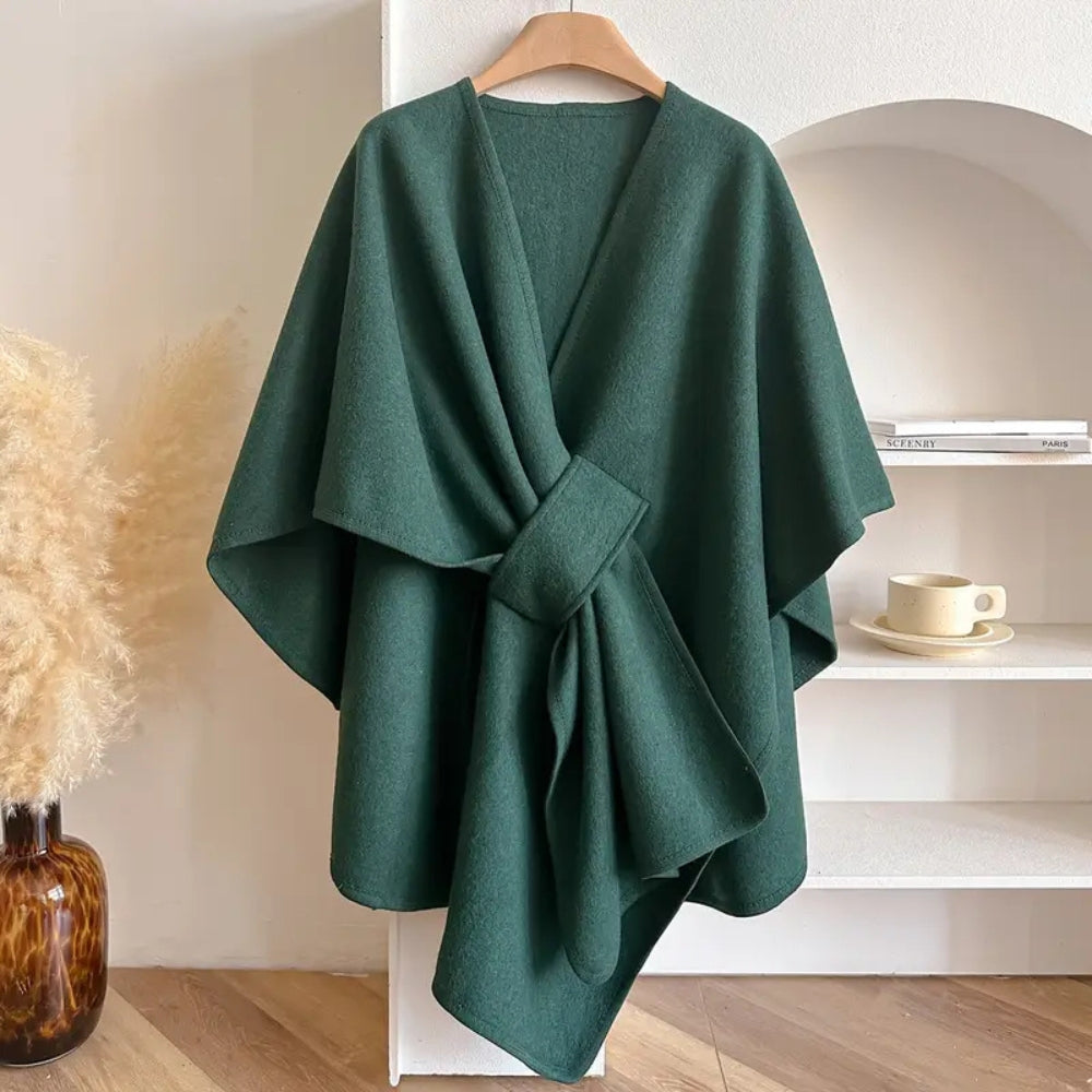 Waterproof Women's Poncho Cape Coat