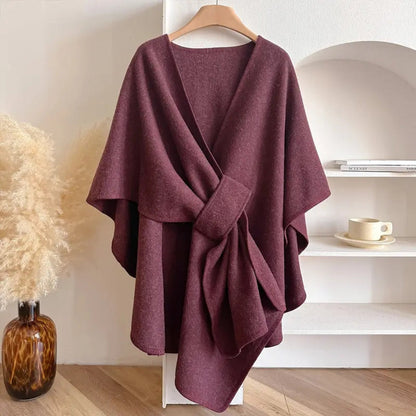 Waterproof Women's Poncho Cape Coat