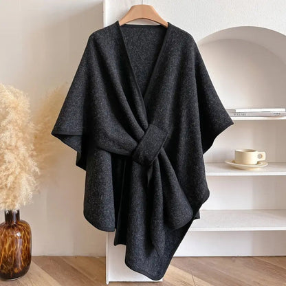 Waterproof Women's Poncho Cape Coat