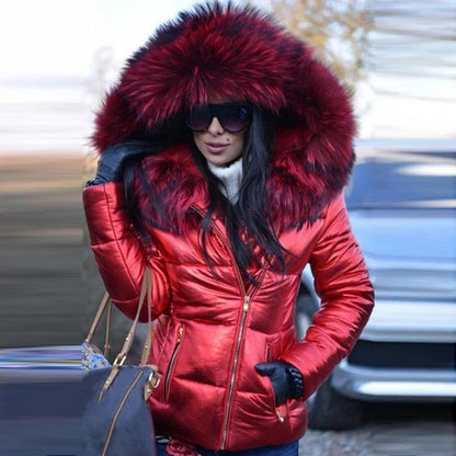 Damen Winterjacke Warm Kapuzenparka