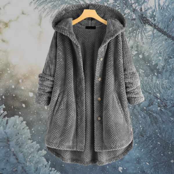 Women's Winter Jacket Fleece Lined with Hood Warm