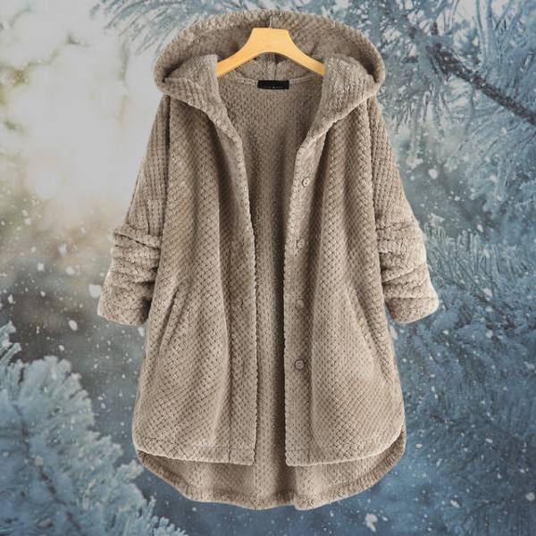 Women's Winter Jacket Fleece Lined with Hood Warm