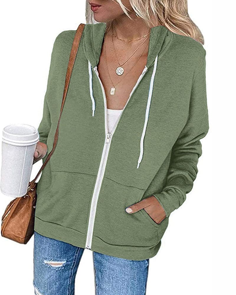 Women's Zip-Up Hoodie