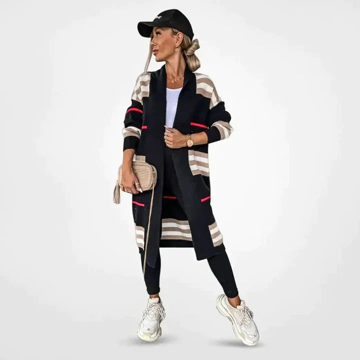 Wooden Jewelry Box Women's Cardigan
