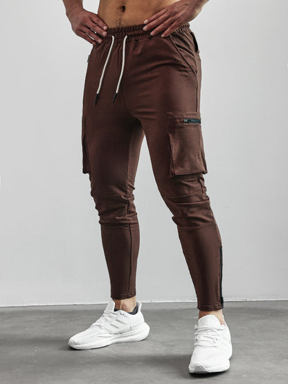 Men's Joggers Cargo Comfortable With Pockets