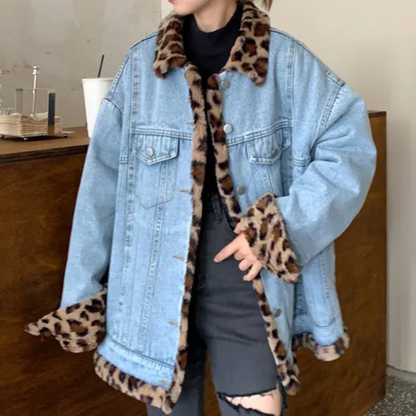 Stylish Women's Denim Jacket Autumn Trend