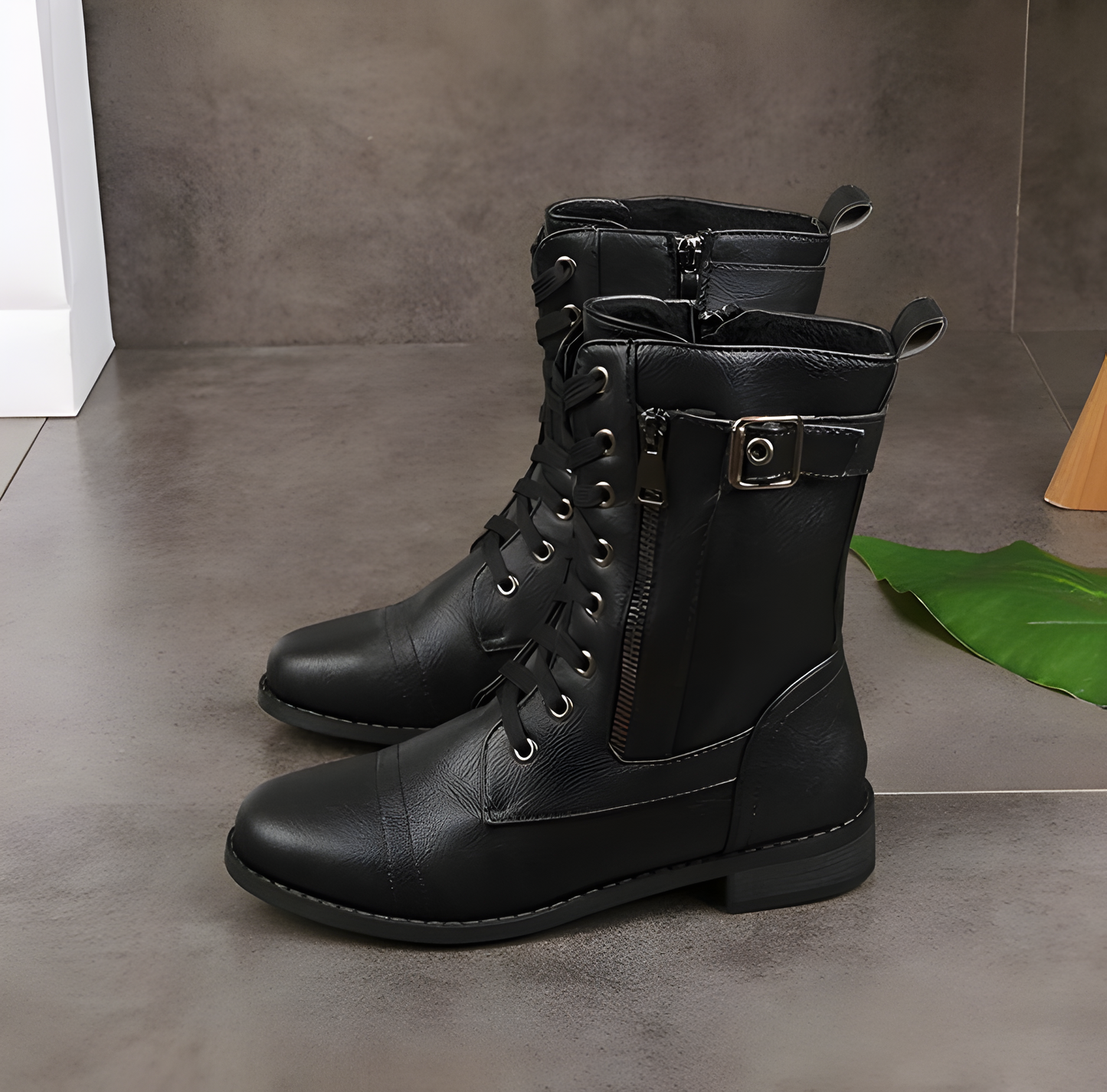 Women's Fashion Ankle Boots Block Heel