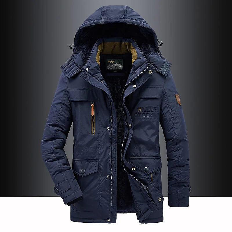 Men's Warm Fleece Outdoor Jacket