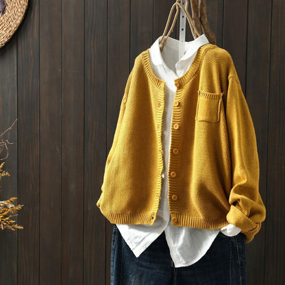 Übergroße Damen Strickjacke Oversized - IdealeKleiden