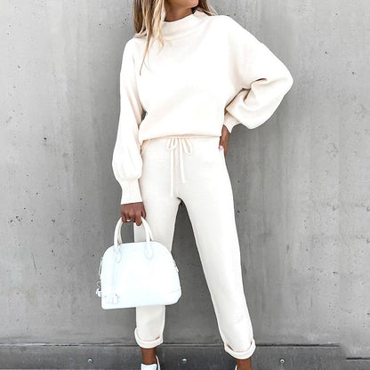 Bequeme Loungeanzug Damen 2 Teile - IdealeKleiden