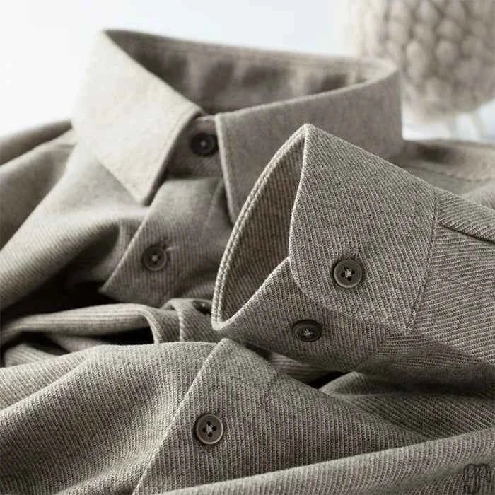 Classic Men's Shirt Elegant Slim Fit