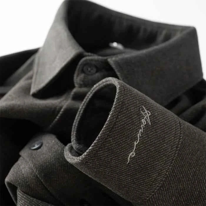 Classic Men's Shirt Elegant Slim Fit