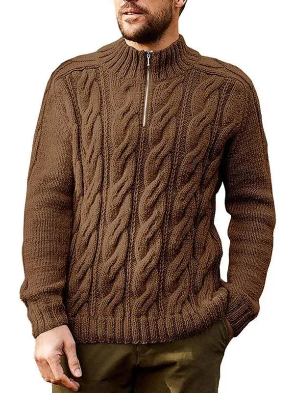 Men's Modern Half Turtleneck Sweater