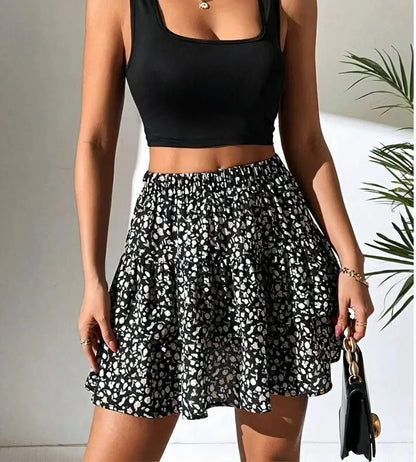 Women's Mini Dress Summer Skirt Chic