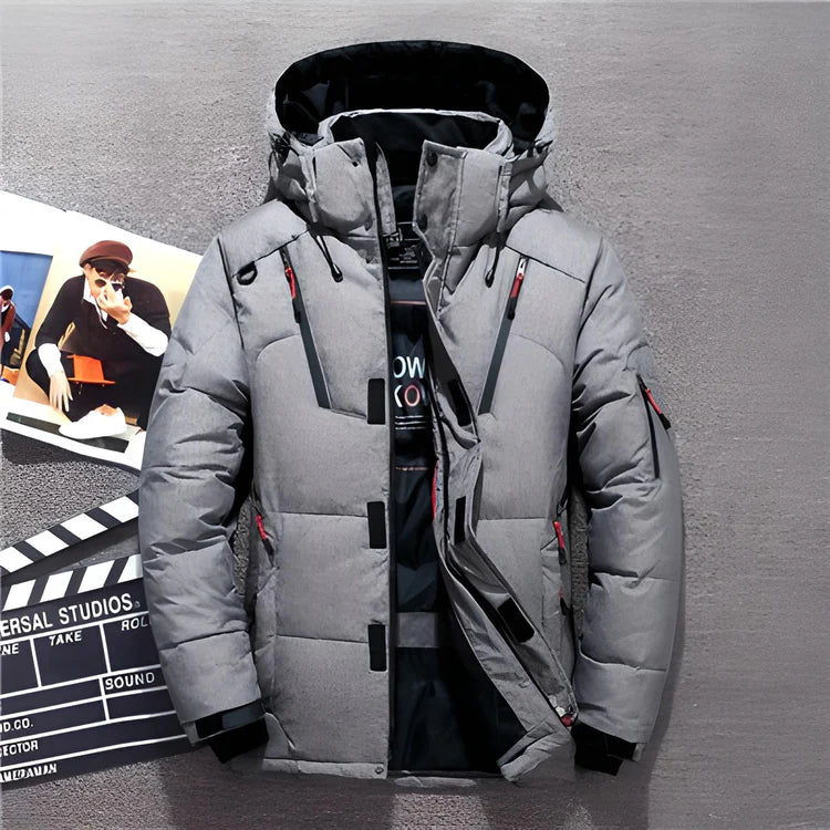 Women's Modern Winter Jacket with Hood