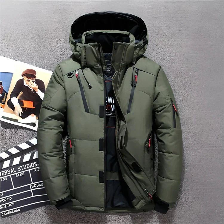 Women's Modern Winter Jacket with Hood