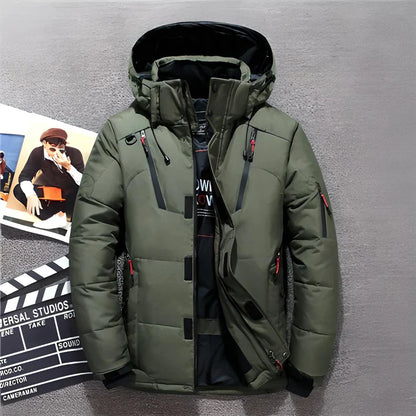 Women's Modern Winter Jacket with Hood
