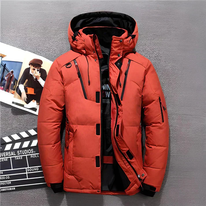 Elegante Daunenjacke Premium Qualität - IdealeKleiden